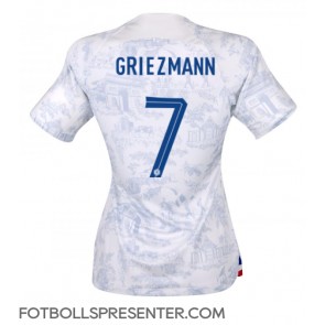 Frankrike Antoine Griezmann #7 Borta Matchtröja Dam VM 2022 Kortärmad